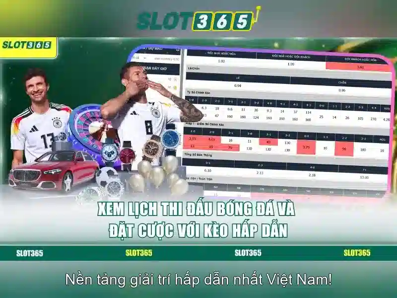 Slot365: Trải nghiệm slot trực tuyến tuyệt đỉnh Giao diện nhà cái hoàn hảo