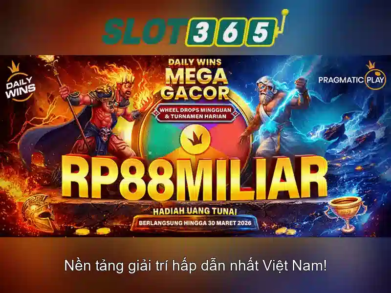 Slot365 - Đánh giá tổng quan về slot trực tuyến Giao diện nhà cái hoàn hảo