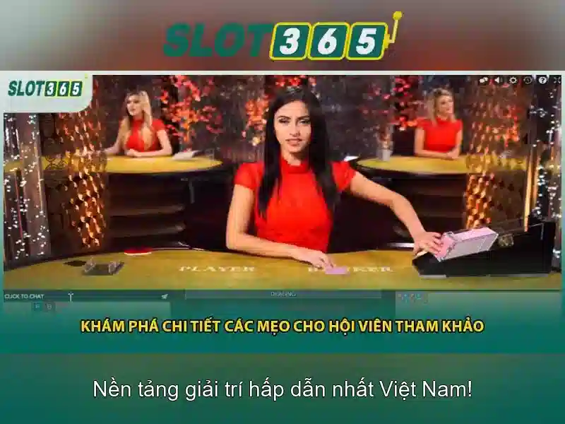 Slot365: Khám phá nền tảng giải trí đánh bạc trực tuyến hàng đầu