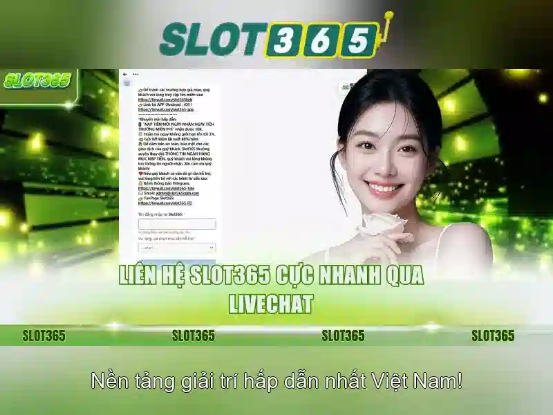 Slot365 - Trải nghiệm slot trực tuyến hiện đại Giao diện nhà cái hoàn hảo